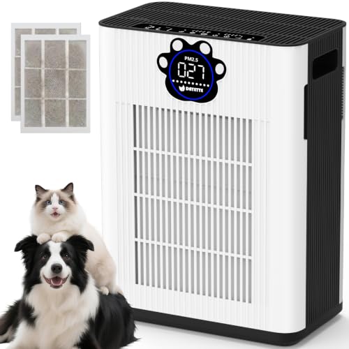 Image of DAYETTE Pet Air Purifier for Home Large Room 3400 Ft, TVOC & PM2.5 Sensors