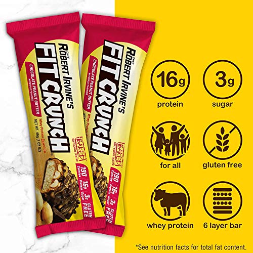 Barritas proteicas Fit Crunch, pack valor, sin gluten miniatura 3