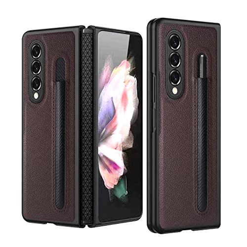 Coque Galaxy Z Fold 3 5G avec fente stylo pour protéger l'écran et la charnière