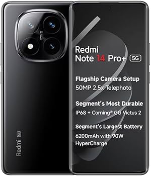 Amazon.com: Xiaomi Redmi Note 14 Pro+ Plus 5G + 4G LTE (for