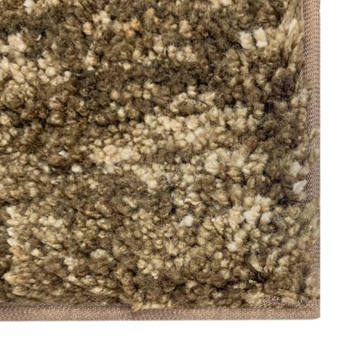 Image of Amazon Brand - Umi Hawai Microfiber Bath Mat Super Soft Non-Slip Washable Multipurpose Bathroom mat, Bedroom Doormat for Home -Brown, (60x90 cm) Pack of 1
