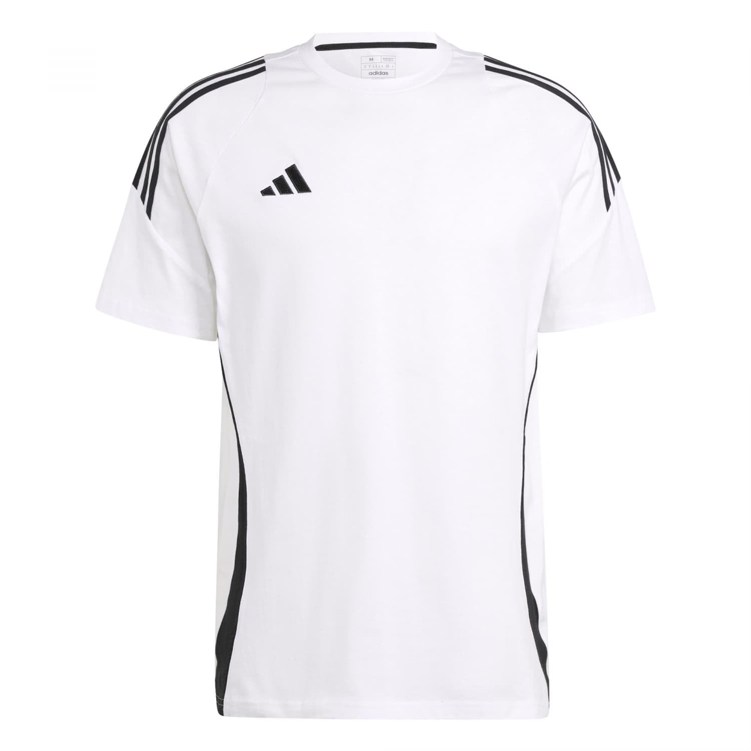 adidas Men's Tiro24 Sweat Shirt, White/Black, L
