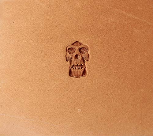 DandS ltd Leather Stamp Tool Stamping Working Carving Punches Tools Craft Saddle Brass Skull #259