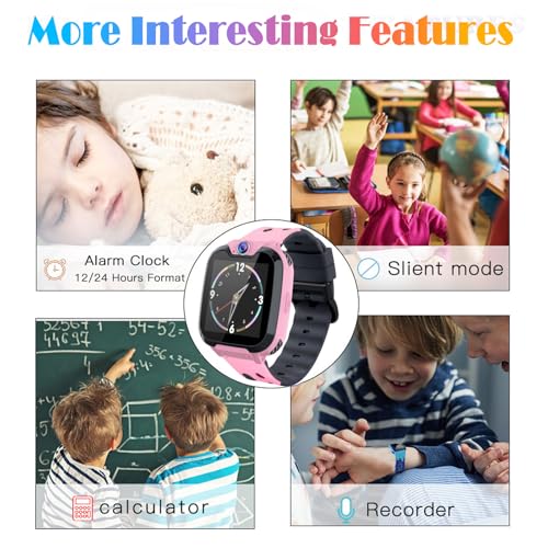 50% Off Goodatech Smart Watch for Kids with 16 Games & Camera