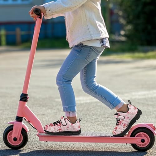 Christmas Shoes for Boys Girls Xmas Running Tennis Sneakers Little Kid School Sport Fitness Sneakers Hook and Loop Lightweight3