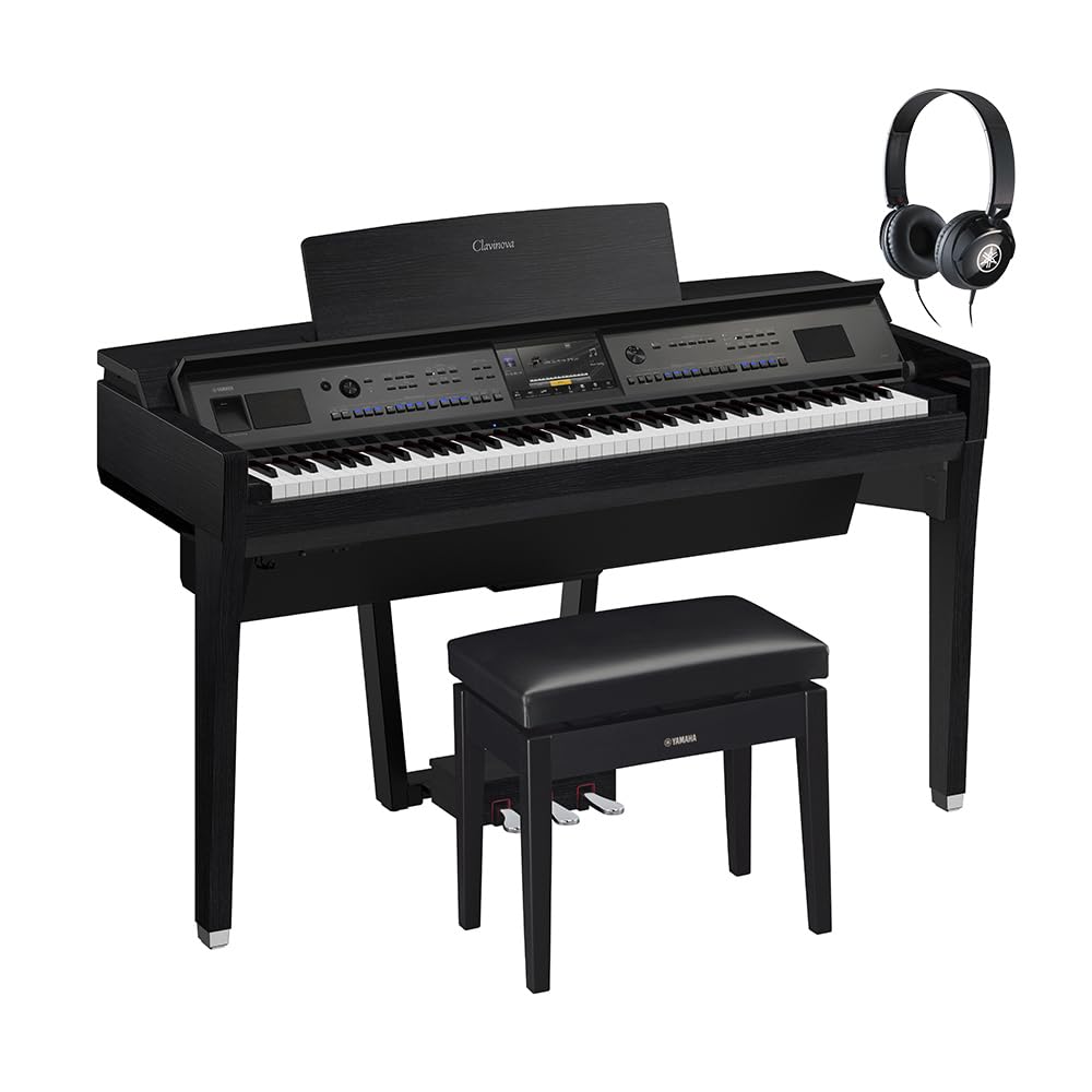 Amazon | YAMAHA CVP-909 B Clavinova 電子ピアノ クラビノーバ 88鍵盤