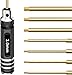 RCpow Hex Driver Set Hex Allen Screwdriver Kit 0.9mm 1.27mm 1.3mm 1.5mm 2.0mm 2.5mm 3.0mm Allen Wrench Set Titanium Hexagon Screwdriver RC Tools Kit for RC Car Drone Multi-Axis Helicopter Models(7pcs)