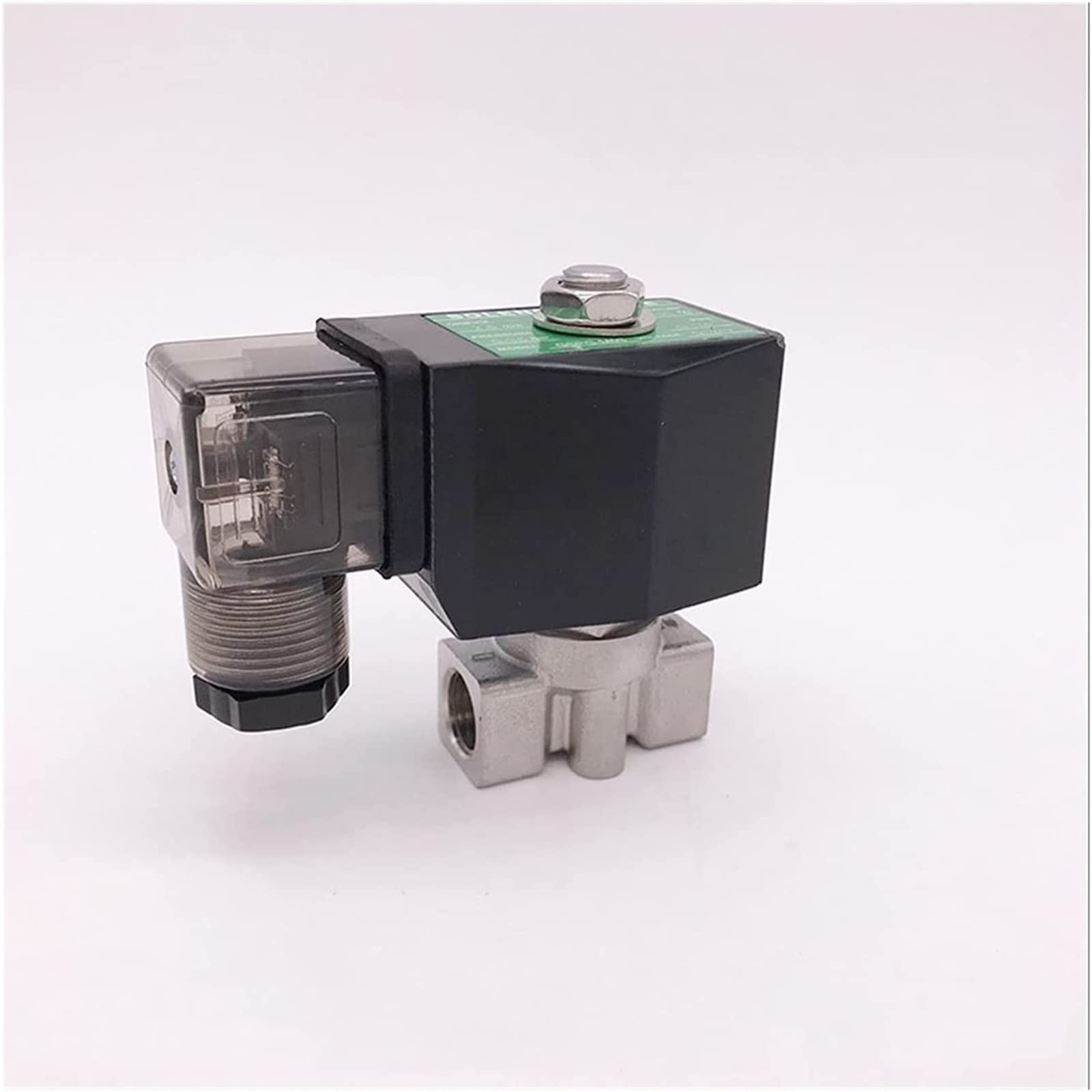 Válvula Solenoide de Agua 2 vías Normalmente Puerto Cerrado G1/4 Pulgadas AC220V Orificio 3mm/4mm/5mm/6mm 0-20bar/10bar/7bar/5bar válvula útil