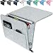 Bedside Caddy | New Design | Large Size 9.4" x 13.4" inch (Gray) | Laptop Holder | 100% HANDMADE | Dorm College Room, Bunk Bed, Hospital Bed, Kids Baby Bed | Hanging Storage Organizer | Remote Holder
