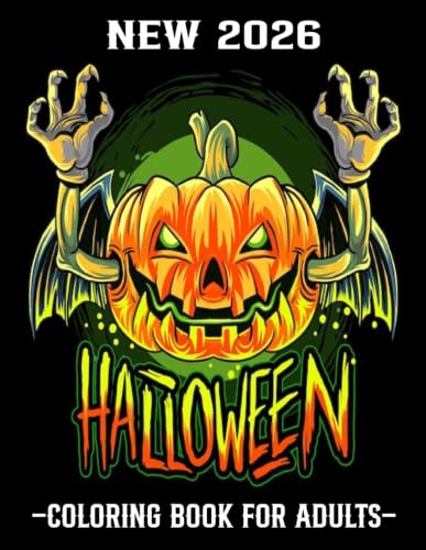 Halloween 2026 New Coloring Book For Adults image 2