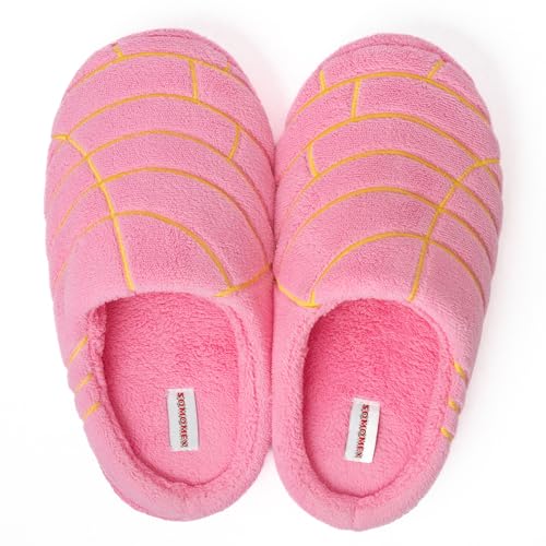 Concha Slippers - Pan Dulce - Mexican Bread Pantuflas for Men and Women - Mexican Mom Gifts - Mexico Slippers - Regalo Para Mujer