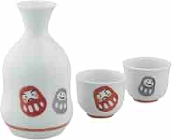 骨董品です！漆器 ダルマ型徳利 蓋は盃 K2481 Amazon.co.jp: 逸品社(Ippinsha) 徳利 だるま 徳利・盃セット