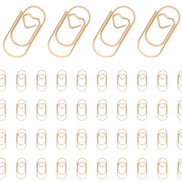 Bodacon Creative Mini Paper Clips Rust Resistant and Durable for School Office Or Home Use - (Color: 1, Style A)