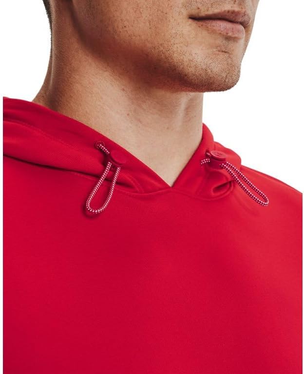 Under Armour Storm Fleece Hoody Red | White SM