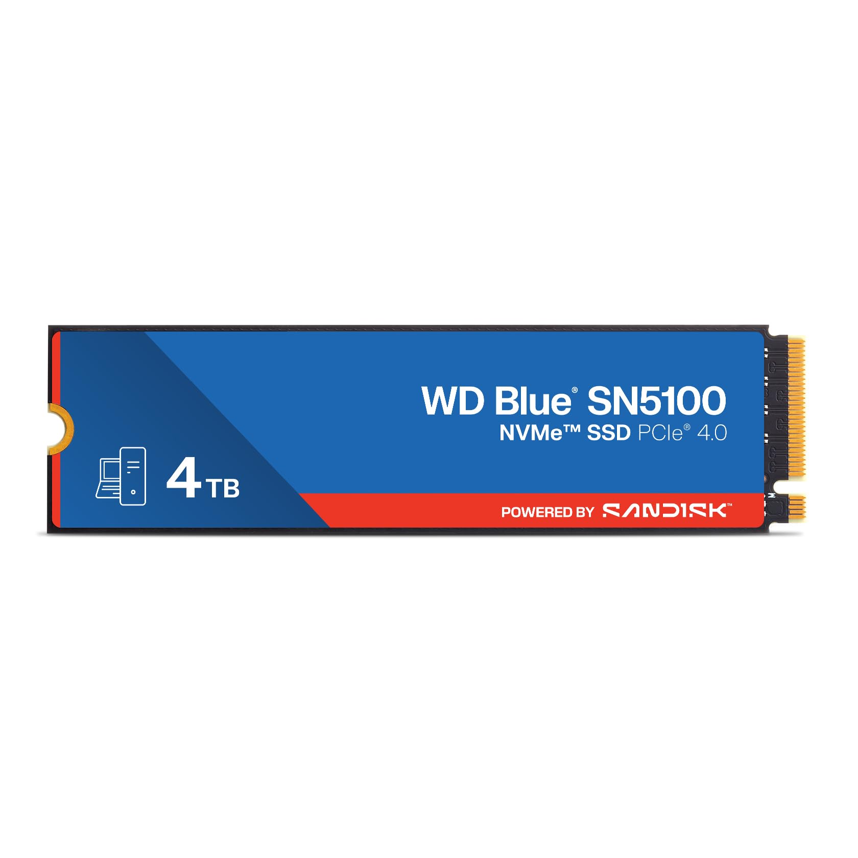 Amazon.com: WD Blue 4TB SN5100 NVMe SSD - M.2 2280, PCIe Gen 4.0