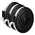 Jucoan 3 Rolls Weather Strips, Self Adhesive Rubber Foam Seal Tape, Total 49 Ft Long, 1 Inch Wide x 1/2 Inch Thick, High Density Door Seal Strip Window Insulation Soundproof Tape
