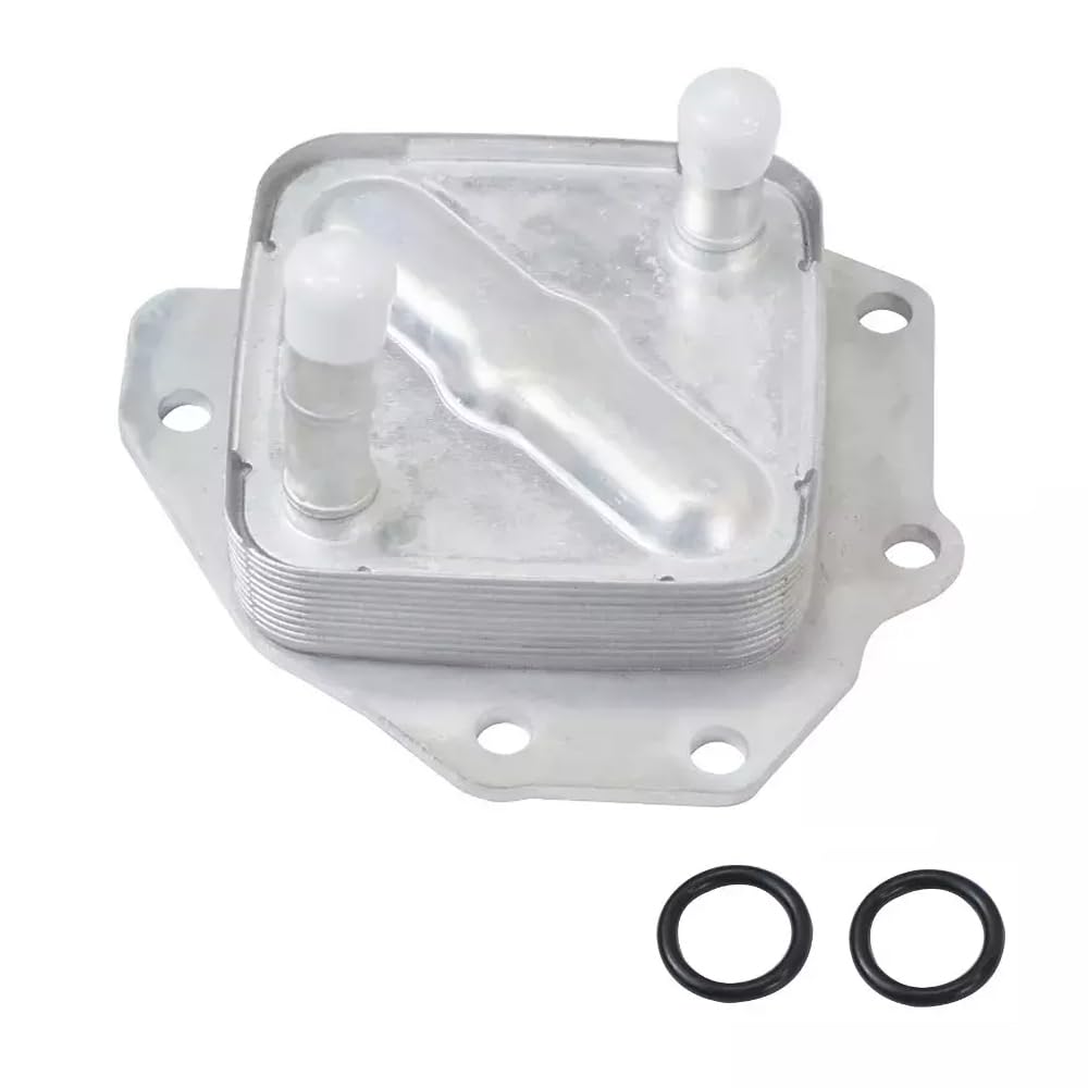 YRMST Engine Oil Cooler Compatible with Toyota Land Cruiser 2008-2021 Sequoia 2008-2022 Tundra 2007-2021 Compatible with Lexus LX570 2008-2021 15710-