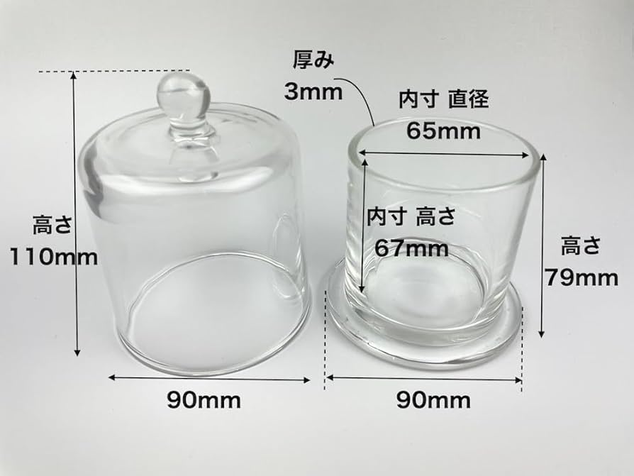 ドームナンシー クリスタルペーパーウェイトキャンドルたて ドームナンシー クリスタルペーパーウェイトキャンドルたて