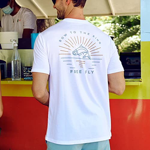 Free Fly Men's King Tee - Graphic Tee for Men - Ultra-Soft Cotton-Blend T-Shirt3