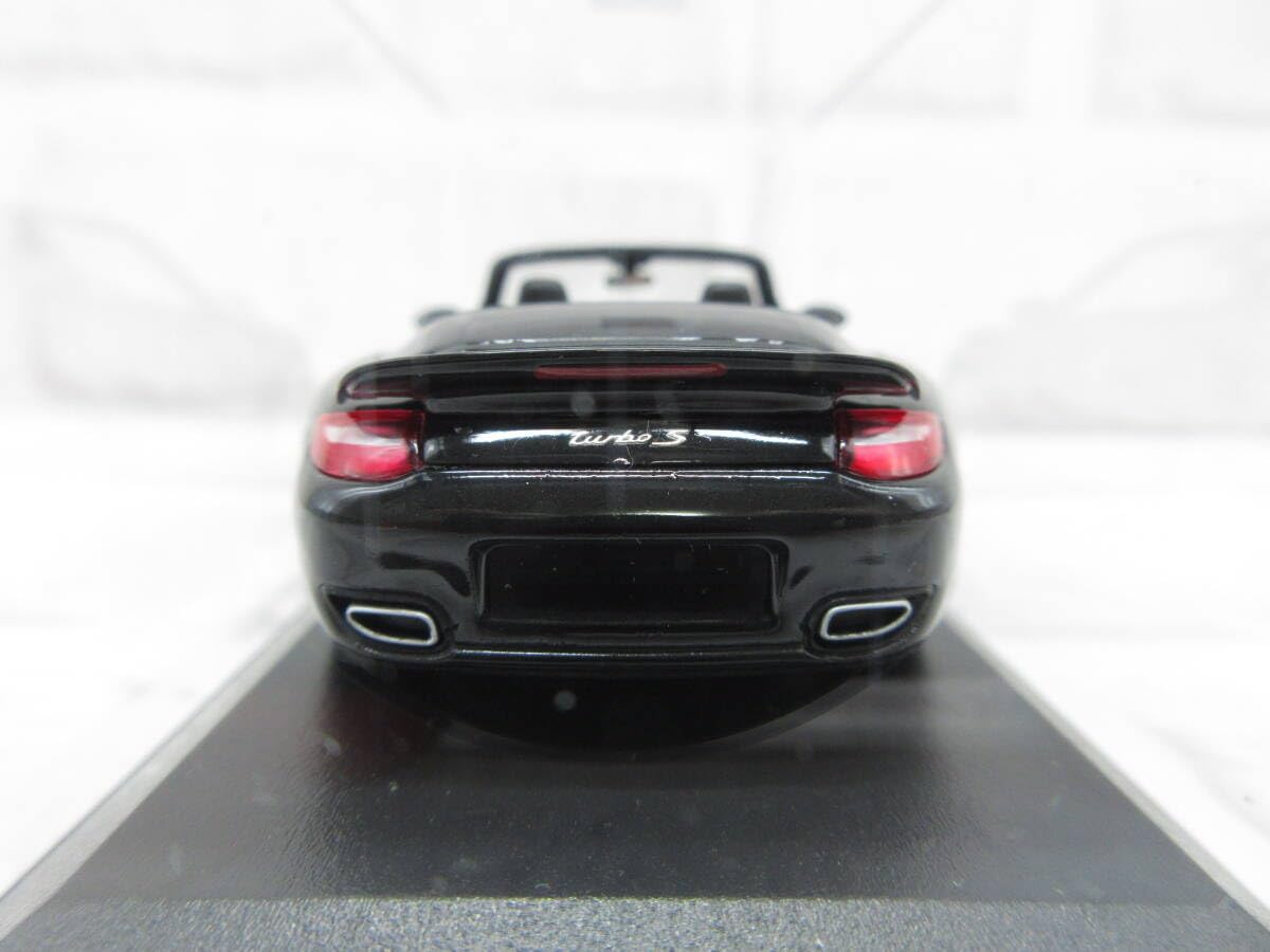 Amazon | ミニカー 1/43 ポルシェ 911 ターボS カブリオレ ブラック