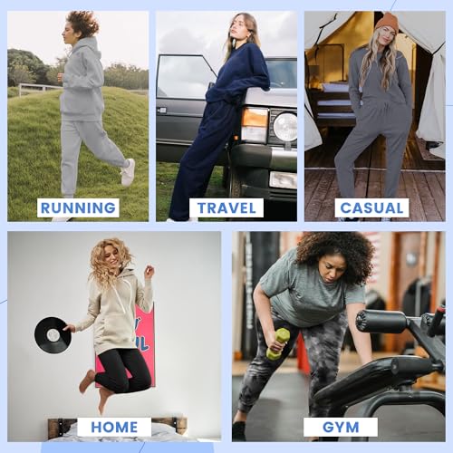 Gayhay Joggers For Women With Pockets - High Waist Drawstring Stretchy Sweatpants For Athletic Gym Workout Running Travel thumb #3