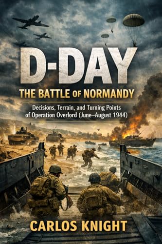 D-Day: The Battle of Normandy: Decisions, Terrain, and Turning Points of Operation Overlord (June–August 1944) (Spanish Edition)