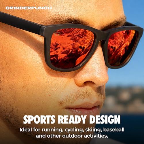 Image of grinderPUNCH Womens Polarized Sunglasses UV400 Protection Classic Retro Driving Sun Glasses Trendy Fashion Shades