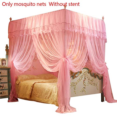 sillervan mosquiteiro para cama meninos e meninas - tela quadrada renda para crianças, decoração ber