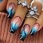 Blue Smudge Flame
