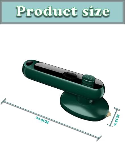 Miniatura 7 de Plancha de viaje pequeña con vapor, plancha ligera y portátil para viajes y manualidades, doble uso en húmedo y seco, calentamiento rápido, perfecta