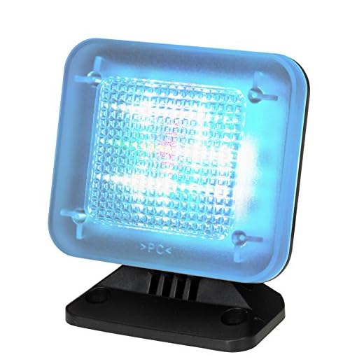 tiiwee Simulateur de Présence TV - Simule Un Téléviseur - Complet avec Adaptateur Secteur - Fake TV