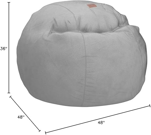 Miniatura 3 de CordaRoys - Puf de chenilla silla convertible que se pliega de puf a cama como se ve en Shark Tank color carbón tamaño Queen