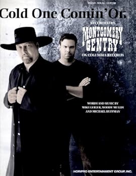 Sheet music Montgomery Gentry...."Cold One Comin' On"....Sheet Music Book