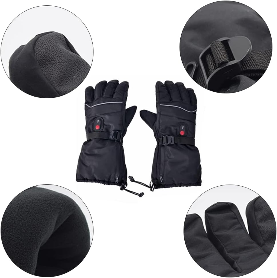 Heated Gloves with Touchscreen and 3 Temperature Levels