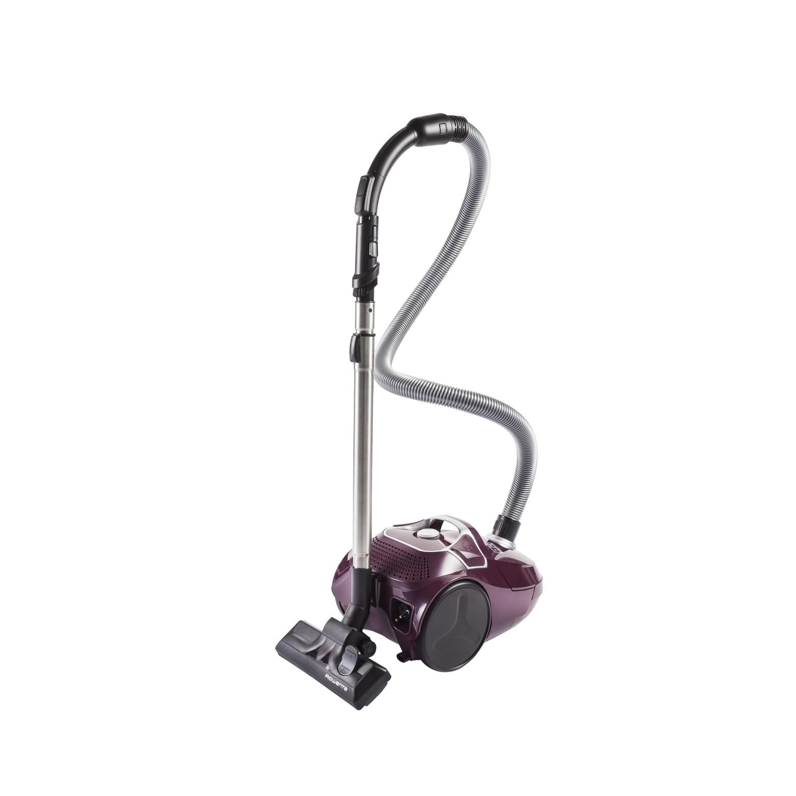 Rowenta Compact Power Aspirateur avec sac, Moteur basse consommation de 900 W max, Compact, Haute filtration, Capacité 3 L RO3969EA, Aubergine