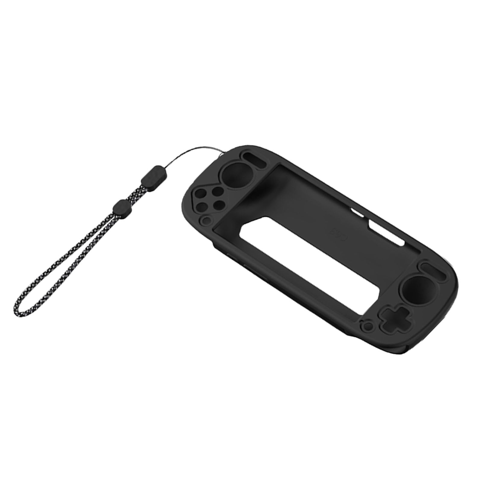 Jazuaiao Gamepad Housing Silicone Protector Covers with Lanyard for Pocket 5 Console Scratchproof Shell Protective Sleeve Covers
