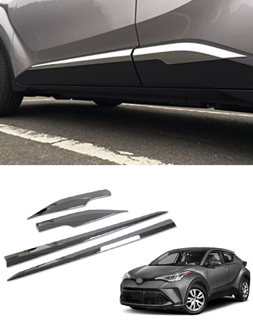 Amazon | 【Car Power 】トヨタ C-HR 専用 外装 クロームメッキ サイド 