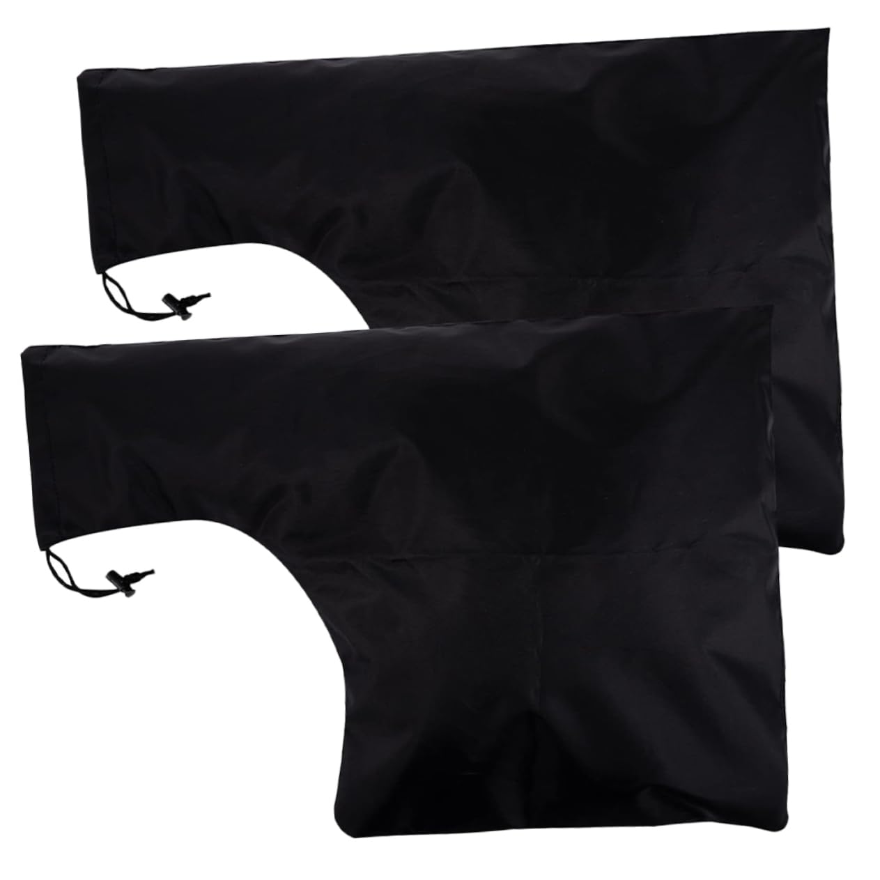 Pochette de ramassage pour aspirateur de jardin noir en tissu Oxford portable extérieur