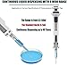 YCLRELIJ Adjustable Single Channel Pipettes, 0.5ml-50ml Continuous Pipettes, 5 Gears Stepper Pipette, Laboratory Micropipette with 5ml Pipette Tips, for Chemical, Industry, Scientific Research