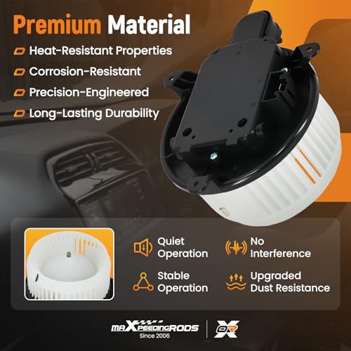 Image of maXpeedingrods HVAC Blower Motor 76504 Fits for Lexus CT200h 1.8L 2011-2017 HS250h 2.4L 2010-2012, for Toyota Mirai Fuel Cell EV (FCEV) 2017-2020# 8710375020 8710375021 8710376030