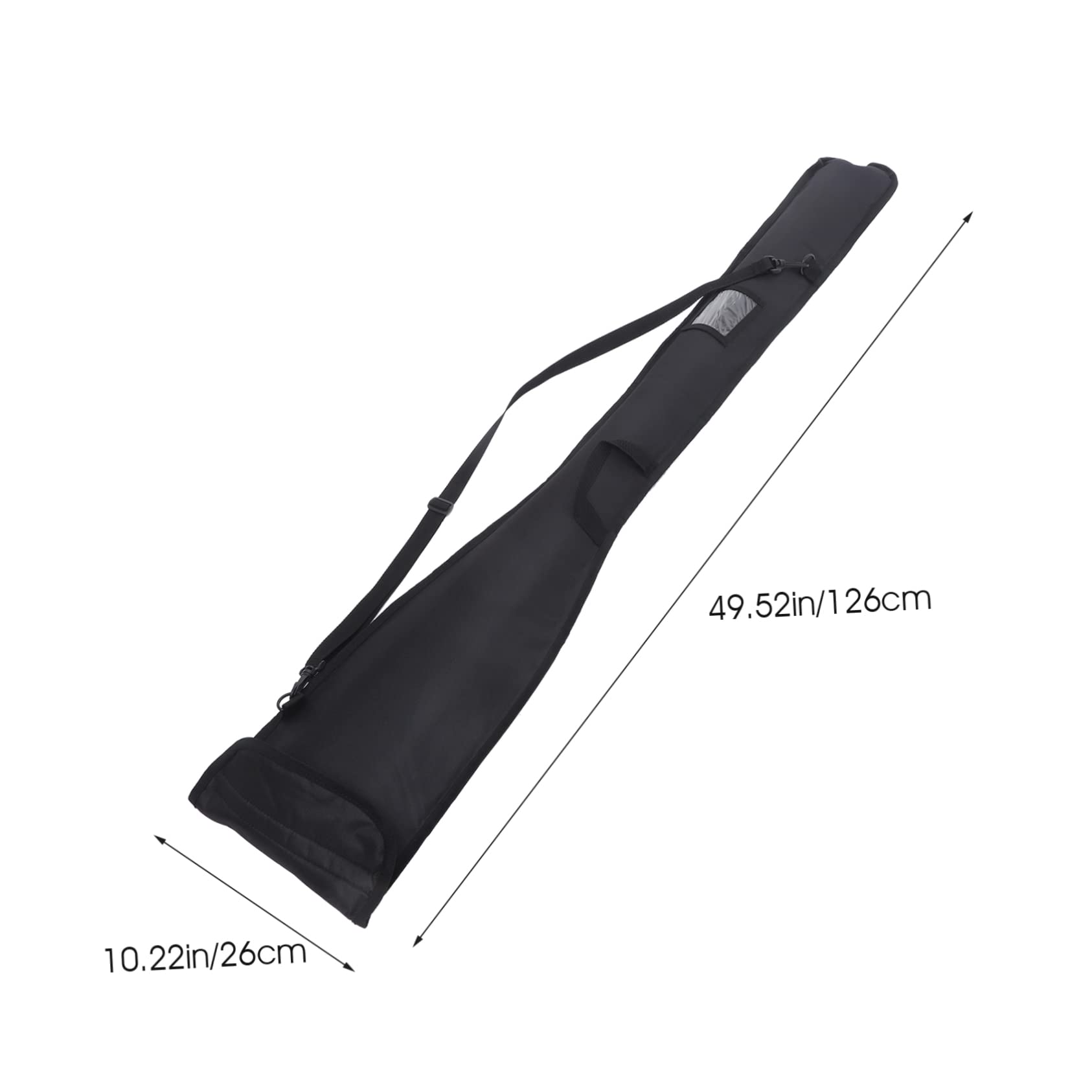 TOGEVAL Djustable Paddle Bag Drawstring Kayak Paddle Storage Bag for Canoe Lightweight Compact Boating Accessory