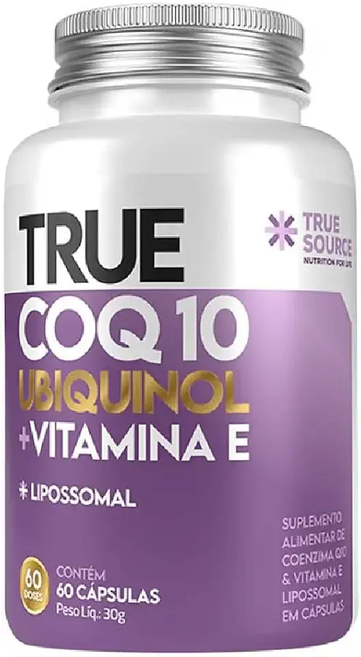 TRUE COQ10 UBIQUINOL + VITAMINA E 60CAPS