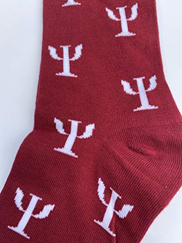 Psychology Symbol Sock (Burgundy)3