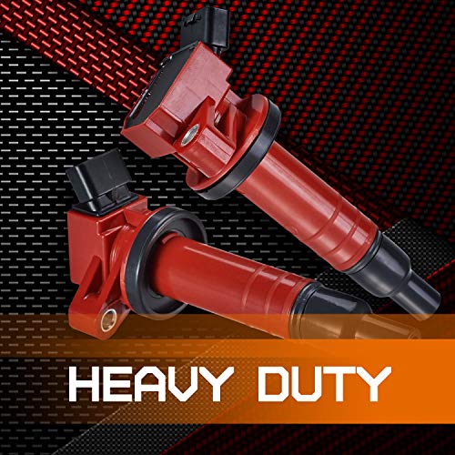 Ena Set Of 4 Direct Ignition Coil Pack Compatible With Toyota Chevrolet Pontiac Geo Corolla Matrix Mr2 Celica Gt Prizm Vibe L4 1.8L Engine 1Zzfe 9091902239 Replacement For C1249 #TOP3