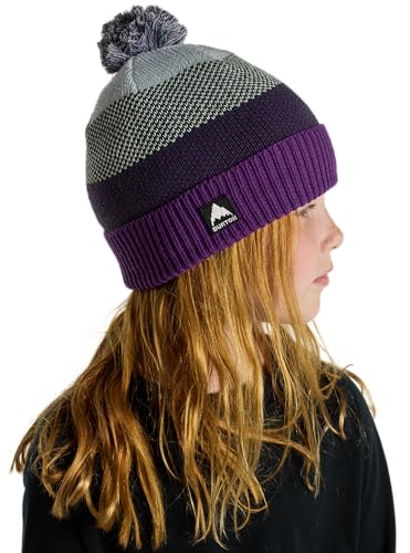 Image of Burton 234581209J1SZ FITALLRegular Kids' Pom Fleece Lined Beanie Imperial Purple 1SZ FITALL