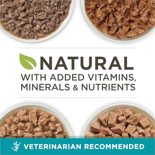 Purina ONE Natural,High Protein Cat Food Variety Pack,Chicken,Tuna,Salmon and Trout Recipes - 3 oz. Cans,(Pack of 48) - image 3