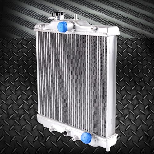 G-plus 2 Row 42mm Aluminum Radiator Compatible With 1992-2000 Honda Civic B16...