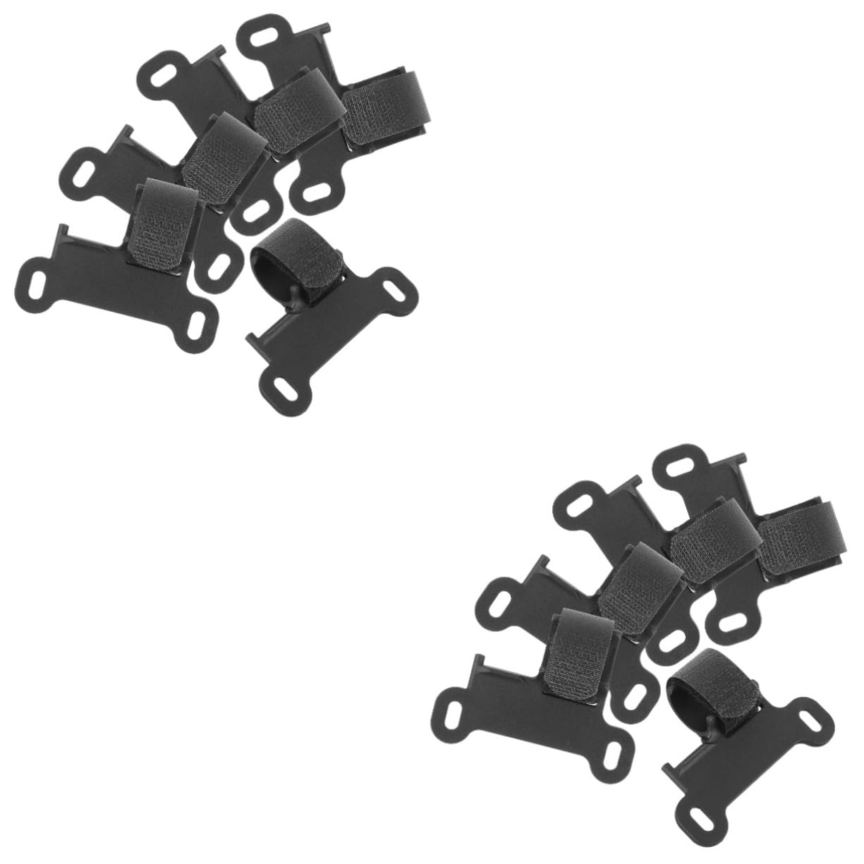 INOOMP 2sets Bike Pump Bracket for Air Pump Holder with Fixing Strap Lightweight and Stable Design for and Mounting Bike Frames for Outdoor Use