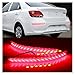 HNUSLIPZ LED Rear Bumper Light Fog Lamp Compatible With KIA Pegas Soluto 2017-2023 Brake Light Reflector Turn Signal