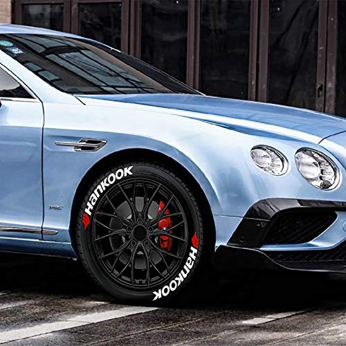 image for guangtouqiang 8 Sets Universal Car Tire Letter Stickers Personality Mo